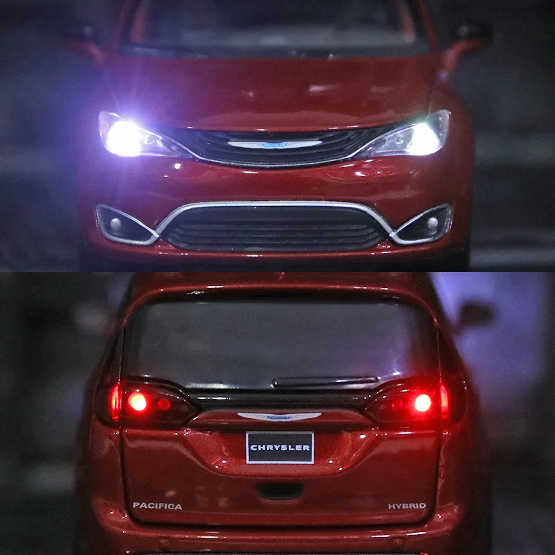 Модель автомобиля из сплава под давлением 1:32 Chrysler Роскошная миниатюрная