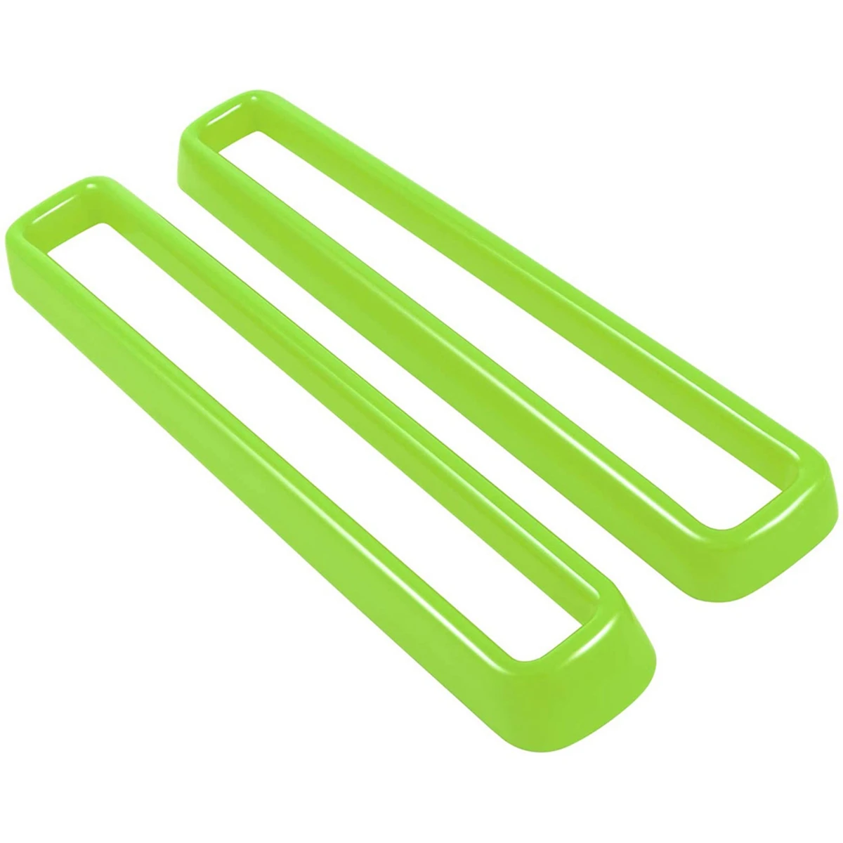 

Front Grill Inserts Guards Grille Insert Cover Trim ABS for Dodge Challenger 2015-2021 Accessories (Green)