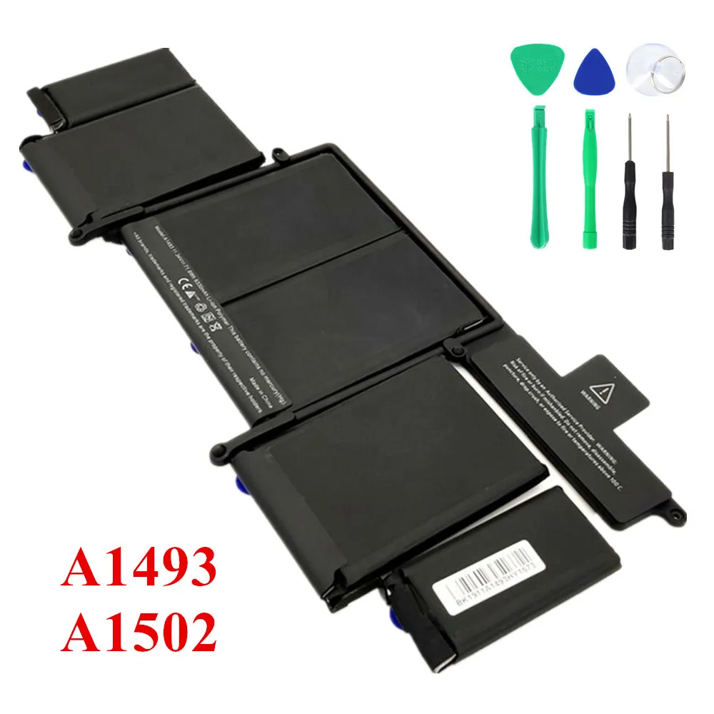 Оригинальный аккумулятор A1493 для Apple Macbook Pro 13 &quotRetina A1502 ME864LL/A ME866 Сменные
