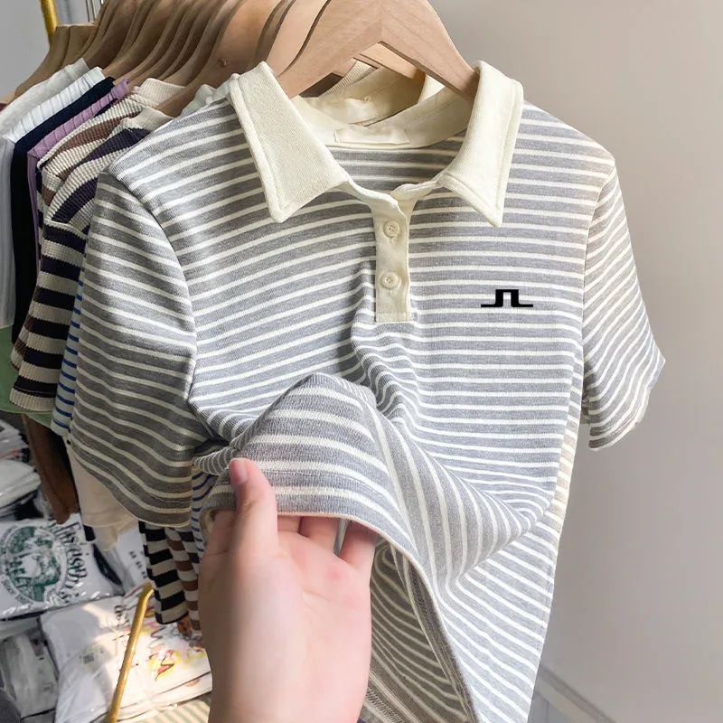 Новинка 2022 трикотажная одежда для гольфа женщин женские трикотажные рубашки с