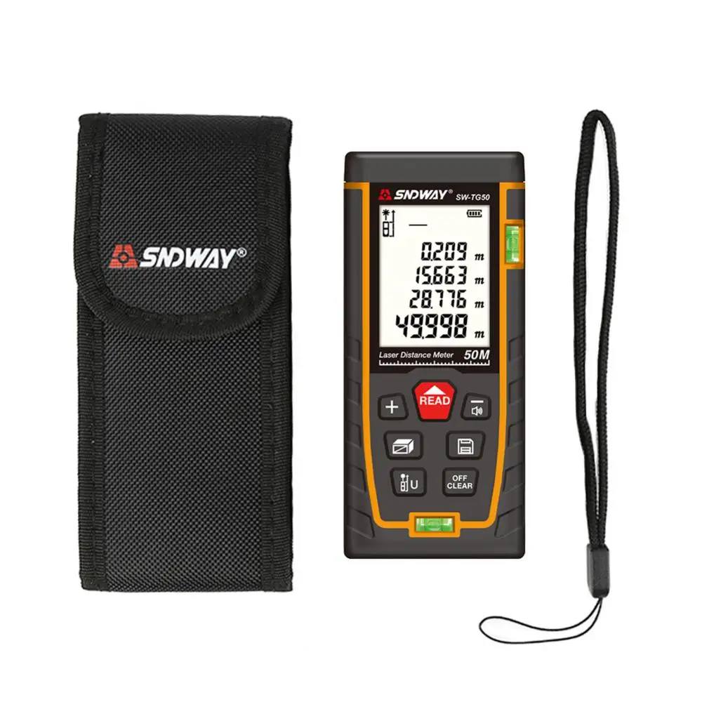 

Efficient Laser Distance Meter Electronic Tape Measure High Precision Popular Precise Measurements Convenient Laser Rangefinder