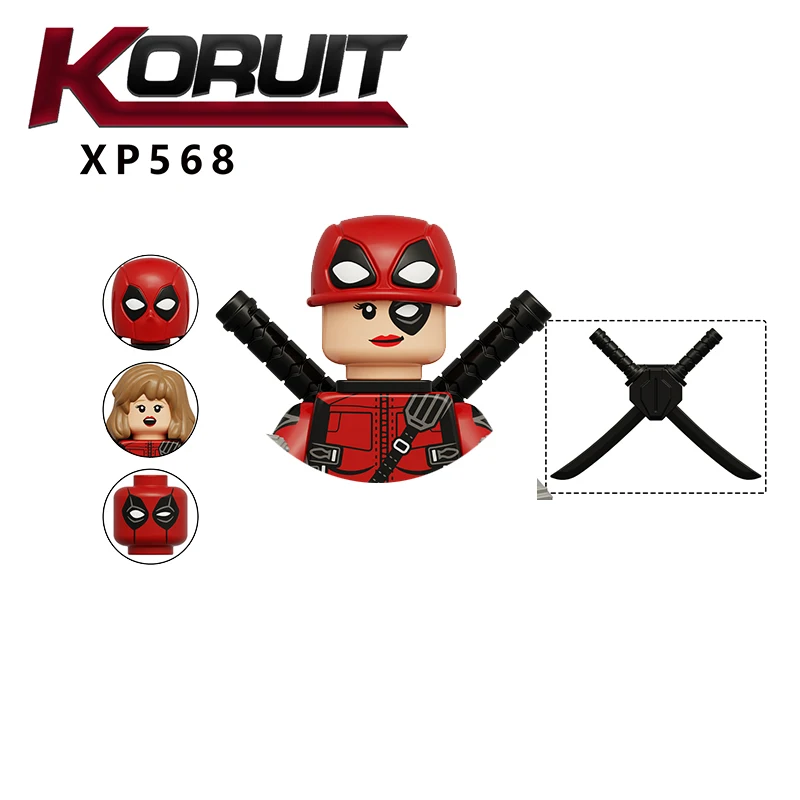 Детские собранные игрушки CORUIT KT1076 XP564 XP567 XP568 XP569 Американский сериал Герой