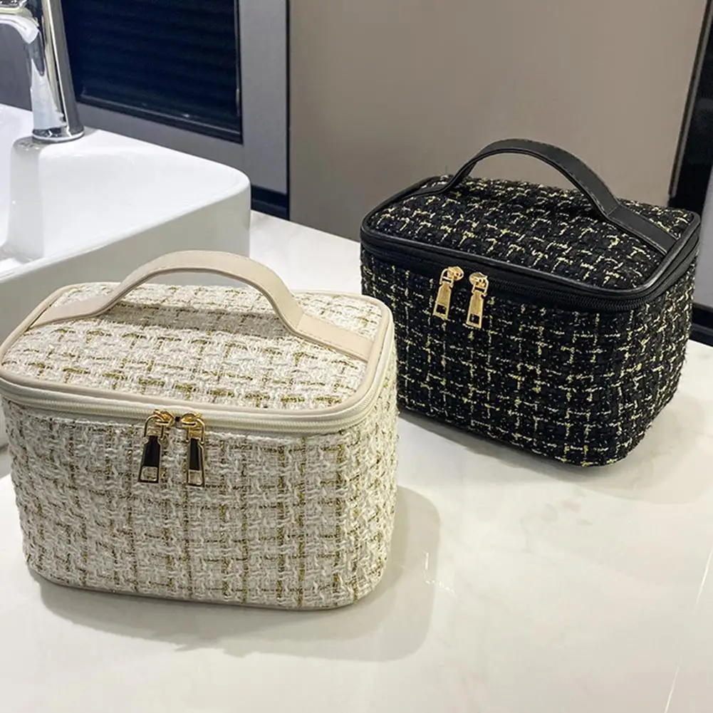 1 шт. женская косметичка большой емкости портативный для путешествий туалетных