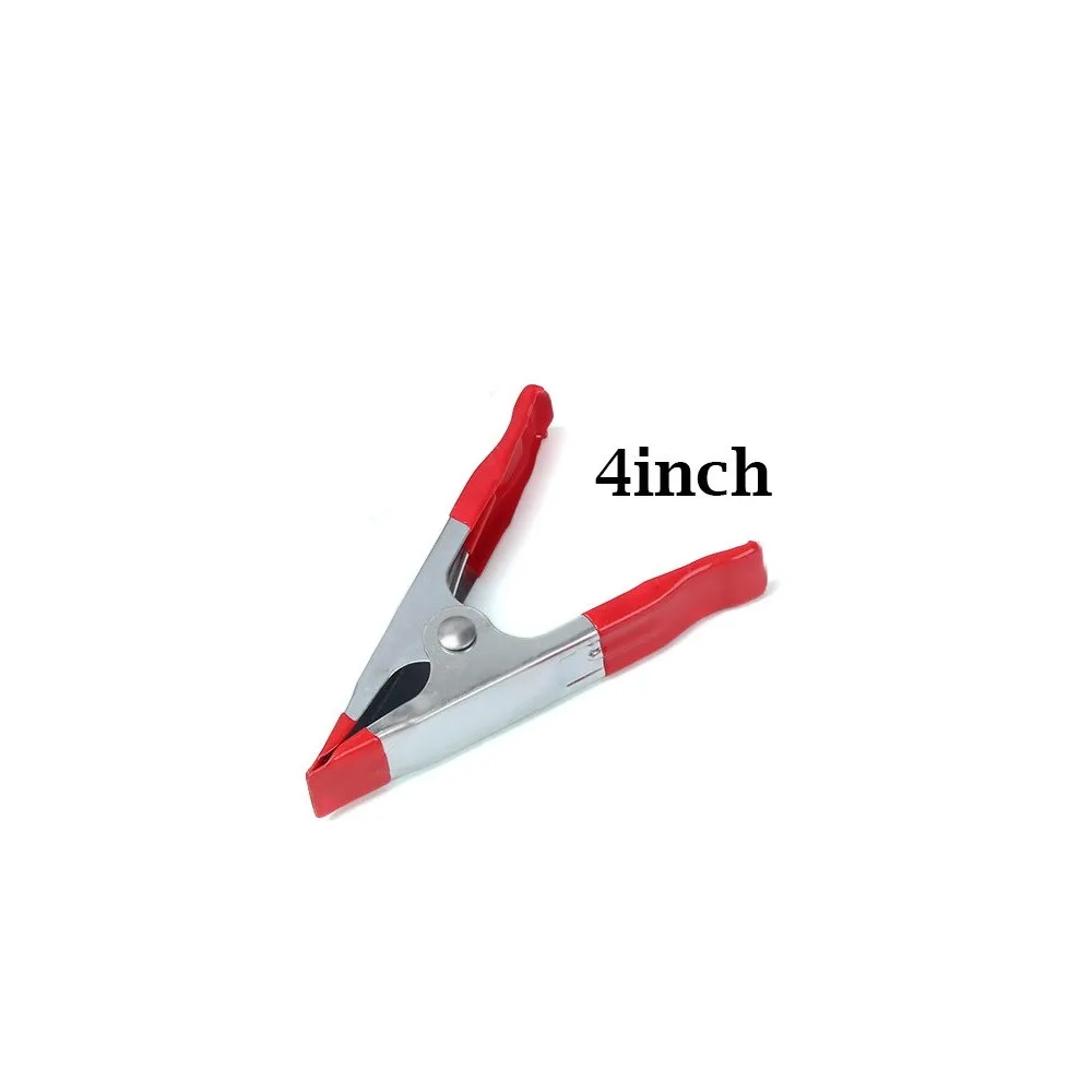 

A-Shaped Clip Durable 2/4/6\\\" Spring Clamp Fixing Grip Metal Multifunction