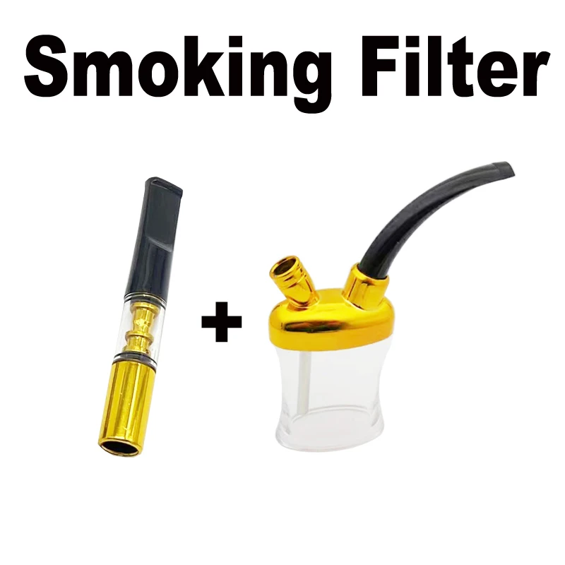 

2PCS For 8mm 6mm Tar Filtration Smoking Holders Recyclable Microfilter Cigarette tube Mini Hot Sale Hookah mouthpieces Acrylic
