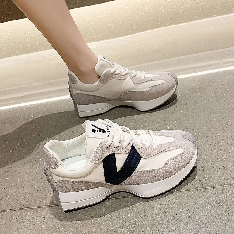 

Fashion Sports Torre Shoes For Teenagers Spring Summer PU Leather Non-Slip Soles Breathable Casual Running Sneakers Young Shoes