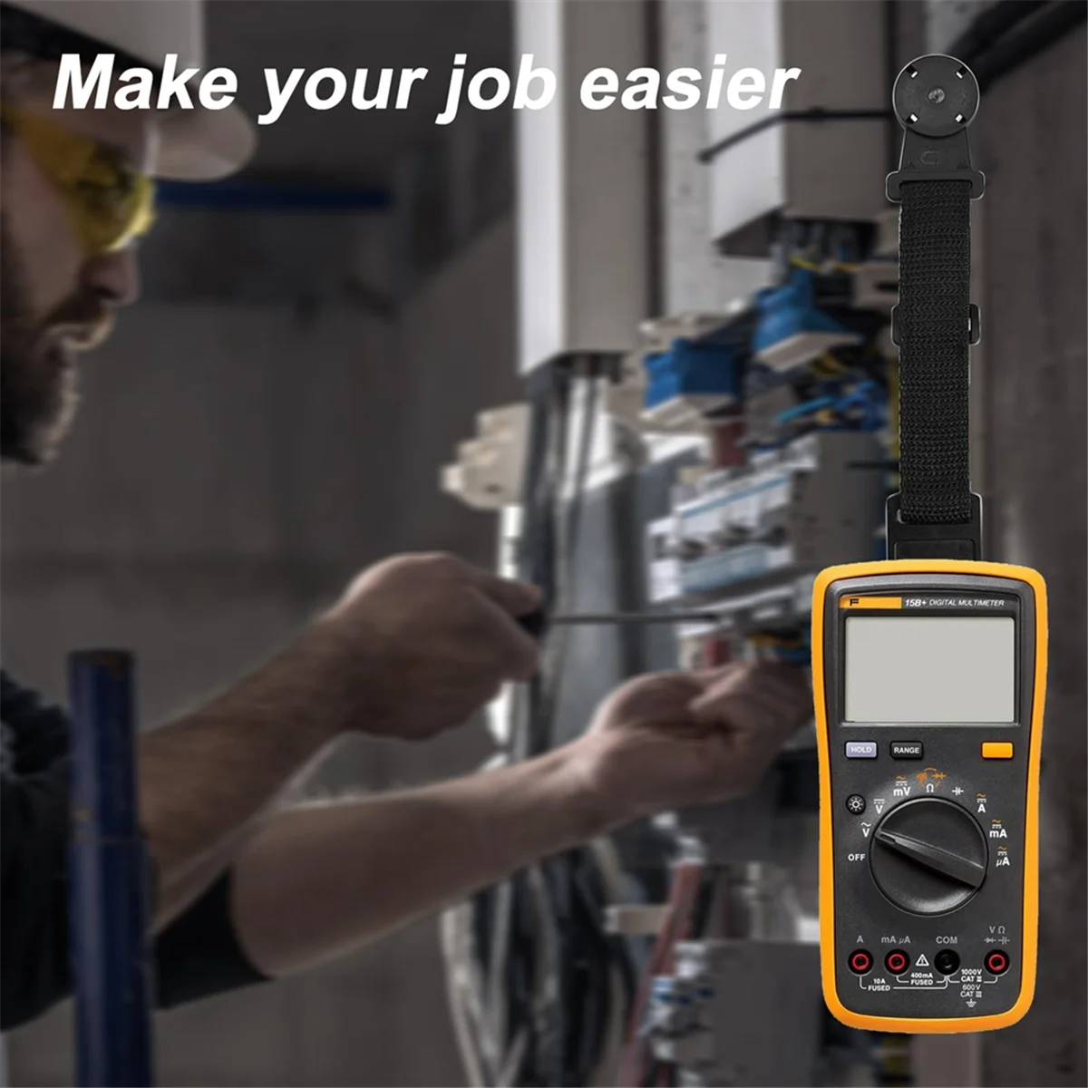 Комплект магнитных подвесных ремешков для цифрового мультиметра Fluke детали