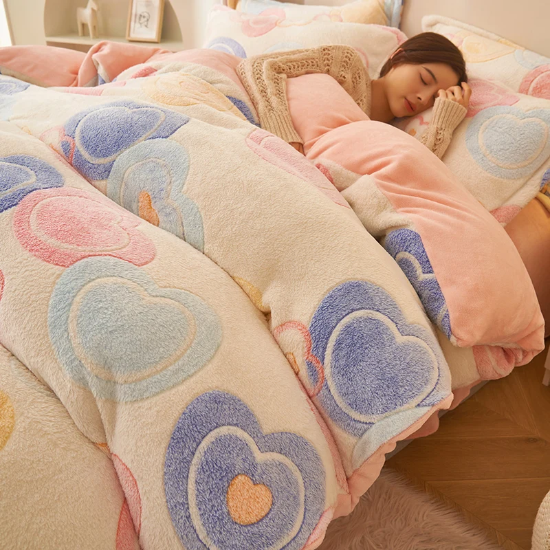 

Фланелевый зимний пододеяльник, сохраняющее тепло, покрывала, двойное молоко, бархатное одеяло, покрывало, двойное Королевский одеяло, покрывало, полный размер 220