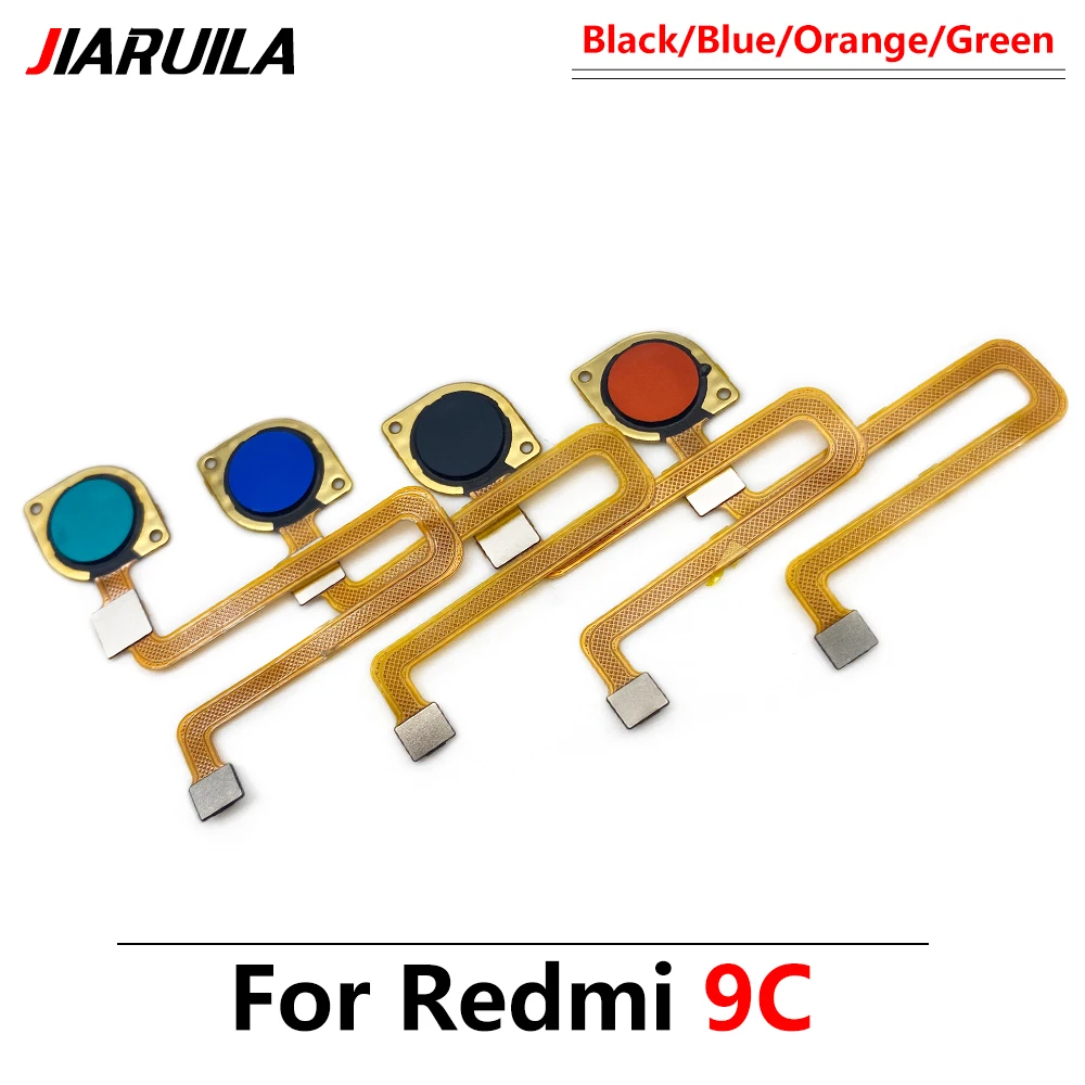 

10 шт., гибкий кабель для датчика отпечатков пальцев для Xiaomi Redmi 9C