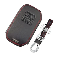 1set key case for kia 2022 carnival ex sx 7 button remote smart key fob leather case cover protection