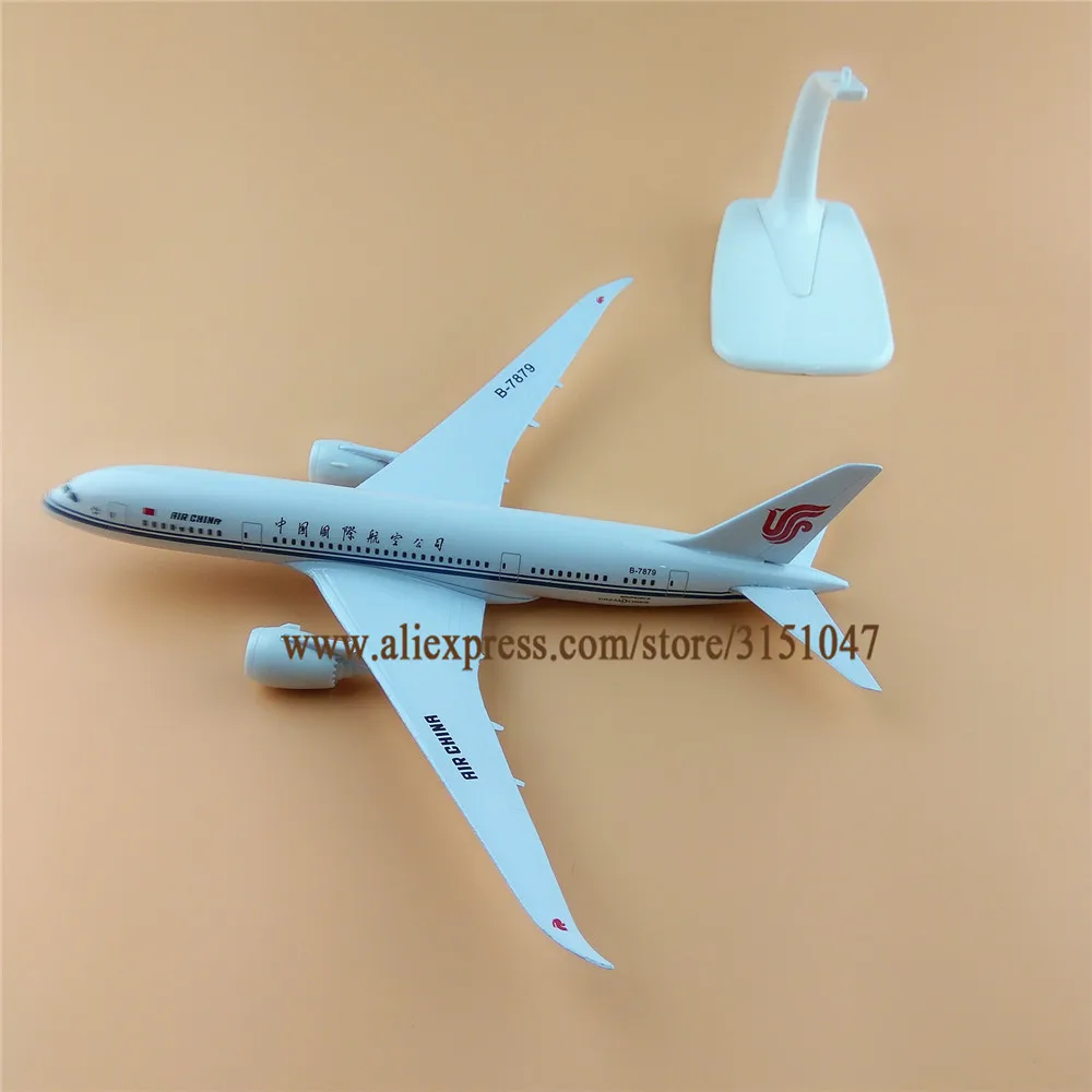 20cm AIR China Airlines Boeing 787 B787 Airways Airplane Model Alloy Metal Plane Diecast Aircraft | Дом и сад