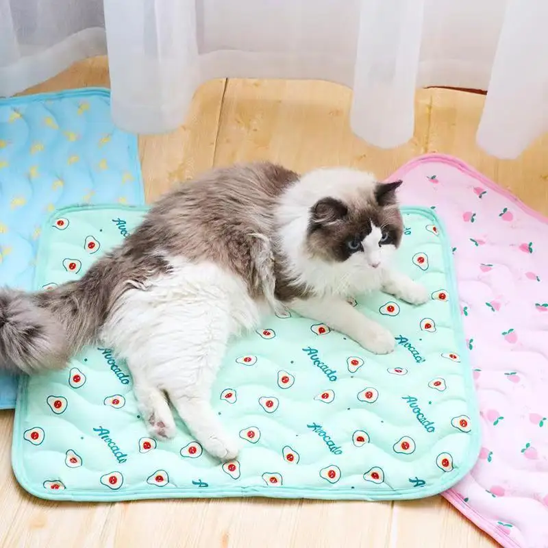 

Ice Silk Cool Feeling Pet Mat Cool Bed Dog Kennel Mat Pet Ice Silk Mat Cat Mat Dog Mat Pet Accessories