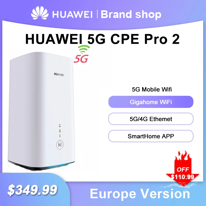 Huawei Wireless Router 5G CPE Pro H112-370 with sim card Huawei Wireless modem 5G CPE Pro H112-372 VPN IPV4 IPV6