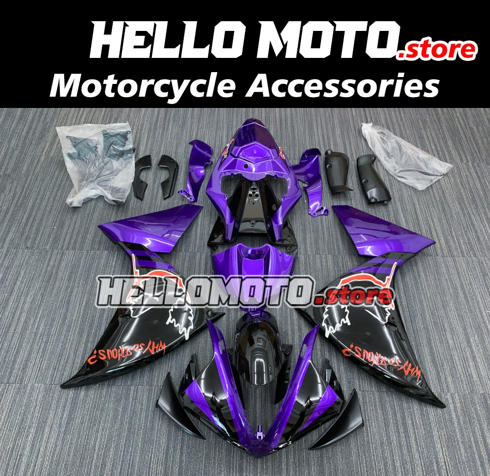 

Suitable for YZF-R1 YZF R1 2009 2010 2011 Motorcycle Shell Fairing Spoiler Bodywork Set ABS Injection Molding RN221