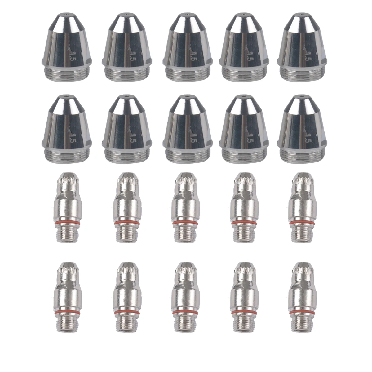 용접 기사 20Pcs P200 노즐 10pcs, 전극 10pc