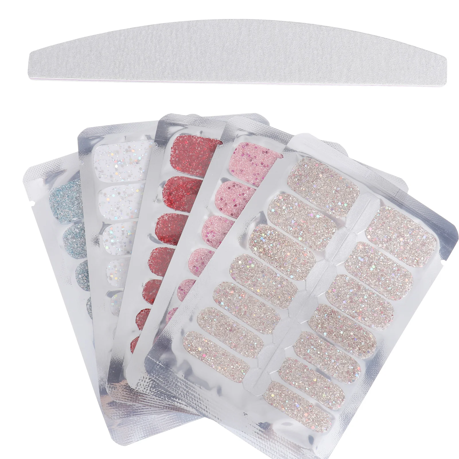 

Набор инструментов для маникюра, самоклеящиеся наклейки для ногтей