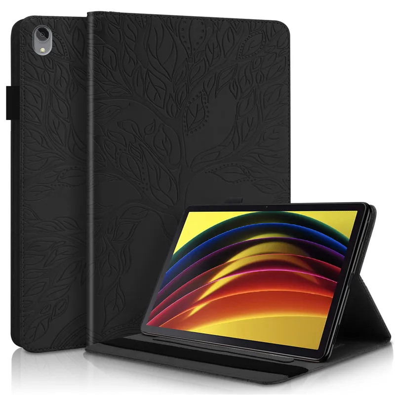 Фото Чехол для планшета Lenovo Tab P11 2-го поколения, чехол-подставка с тисненым деревом 11,5 дюйма для Lenovo Tab P11 Gen 2 tb350fu tb350xu, чехол №4