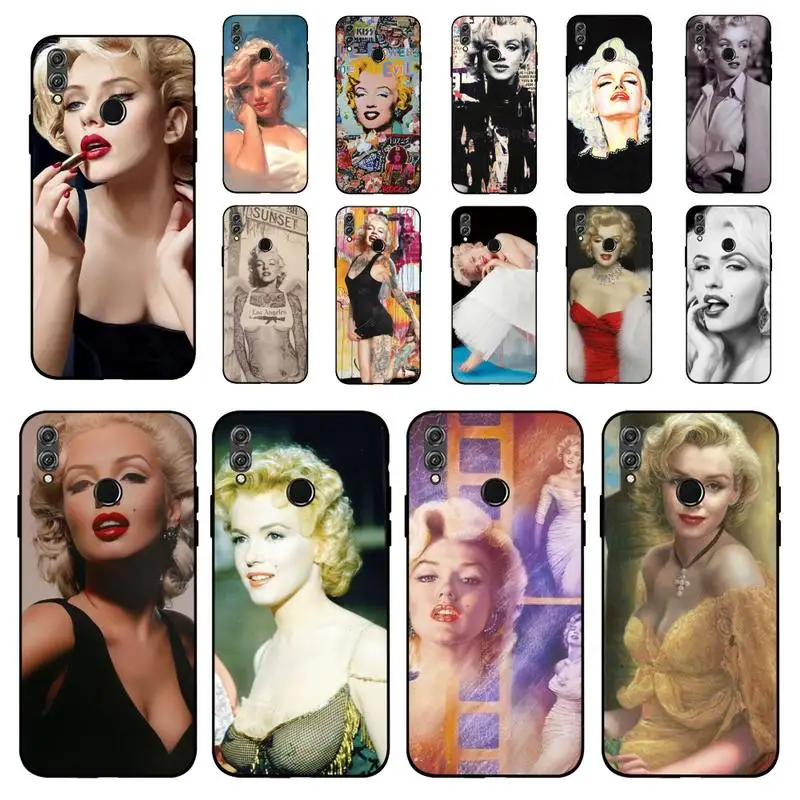 

Babaite Marylin Monroe Phone Case for Huawei Honor 10 i 8X C 5A 20 9 10 30 lite pro Voew 10 20 V30
