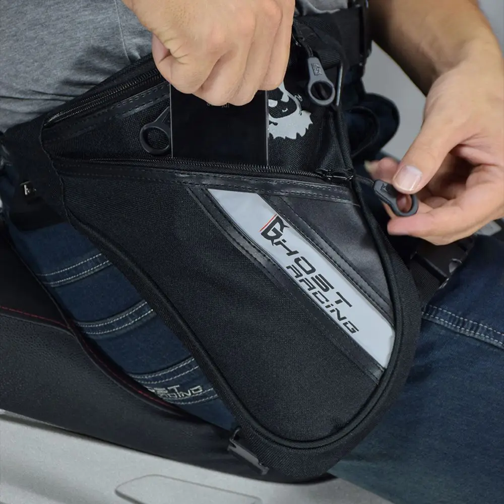 

Sports Rider Bag Fanny Pack Multifunction Motorcycle Bag Motorcycle Leg Bag Knight Belt Bag Racing Bag