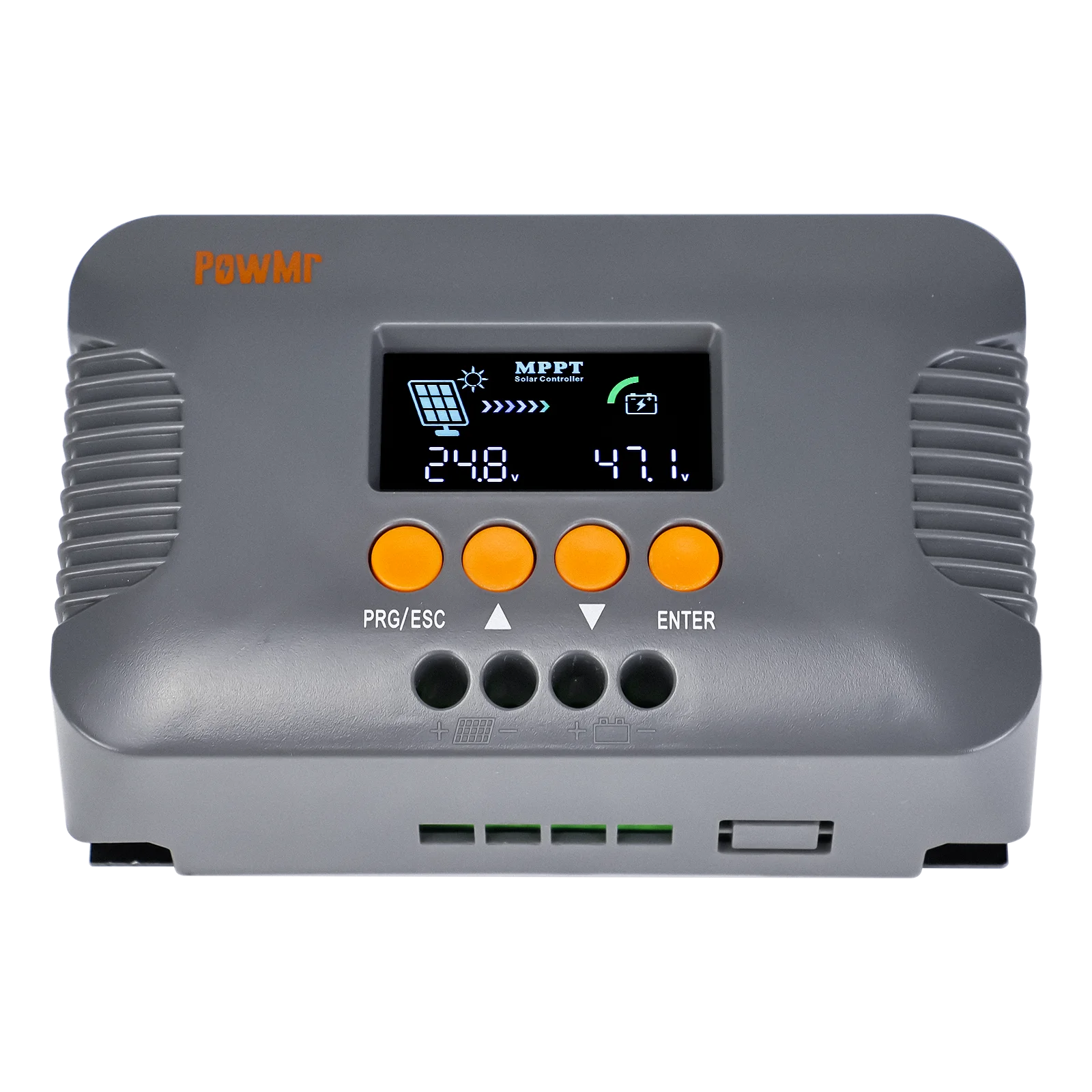 PowMr 10A 24/36/48/60/72V PV Солнечная панель Система Батарея Регулятор MPPT Boost Контроллер