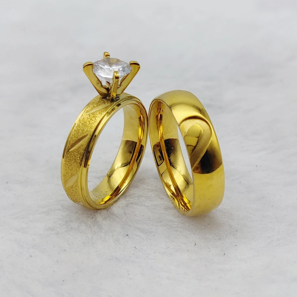 Eheringe модные ювелирные изделия золотые Cz бриллианты обручальное кольцо 24k