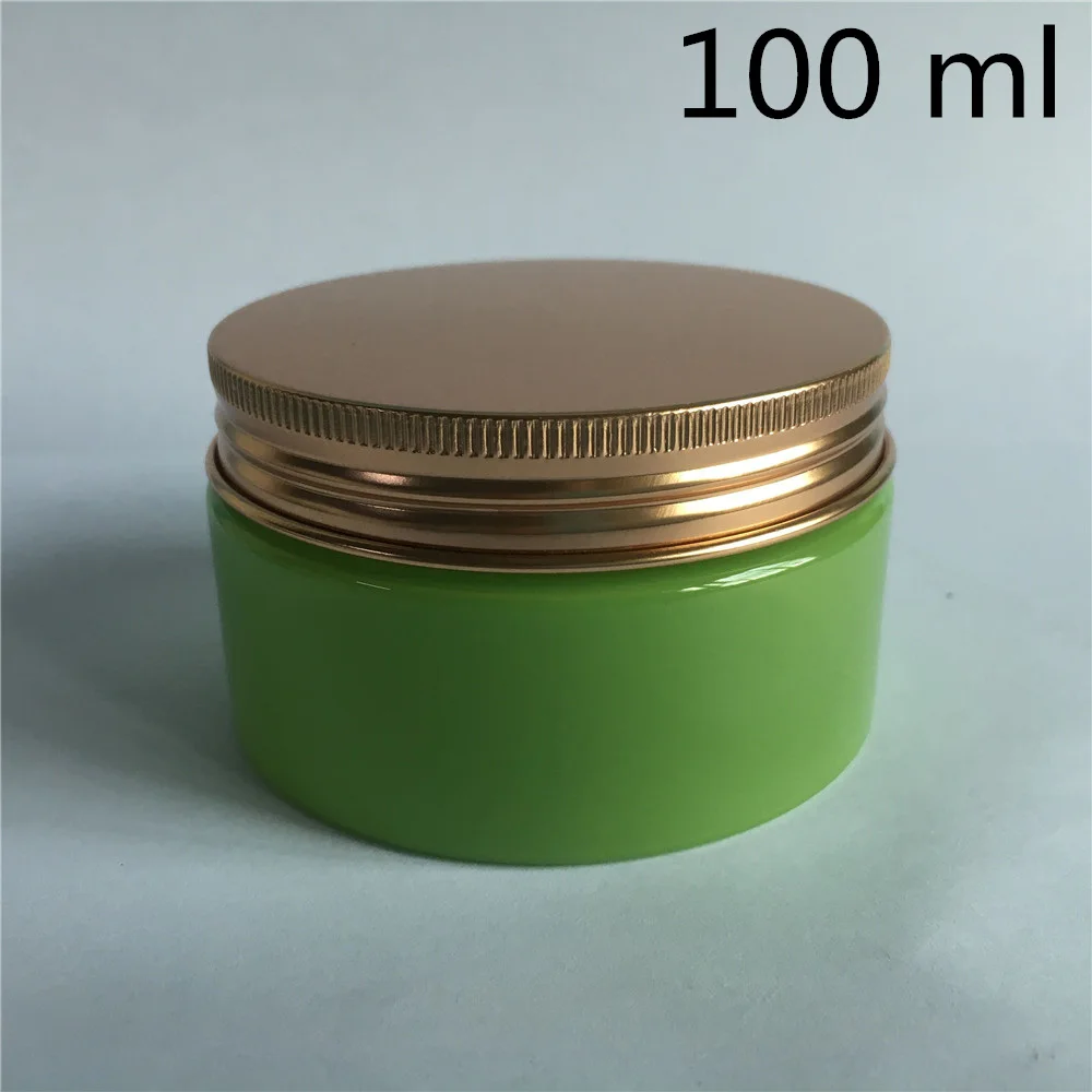 67MM Black Large 120G Mouth Plastic Bottle Flat Spice 4OZ Box Lotion Container Lightproof Bank 120ML Jar Free Shipping