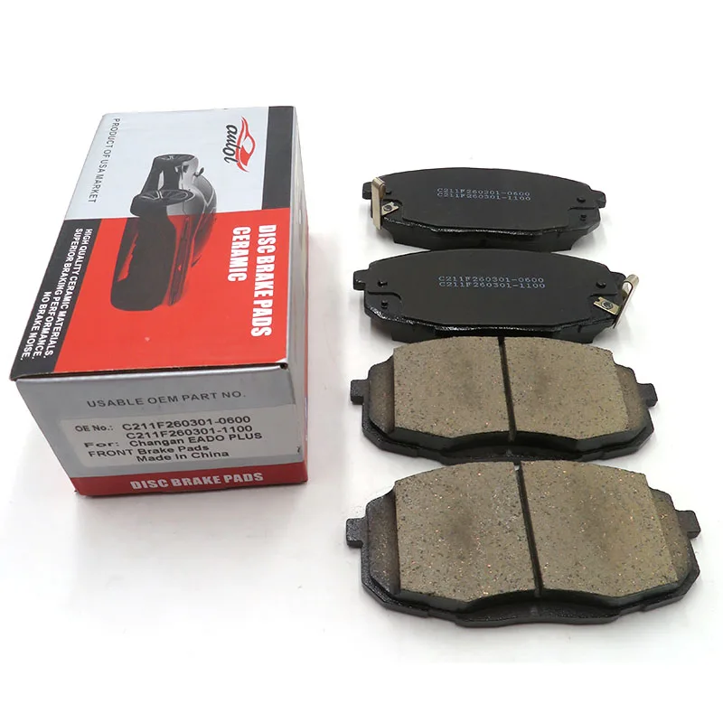 Запчасти Changan Eado plus Тормозные колодки Plus OE No.C211F260301-0600 C211F260301-1100