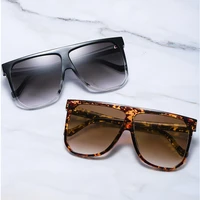 2020 fashion large frame sunglasses dazzling multi color polarized anti ultraviolet uv400 casual sunglasses for adultwomenmen