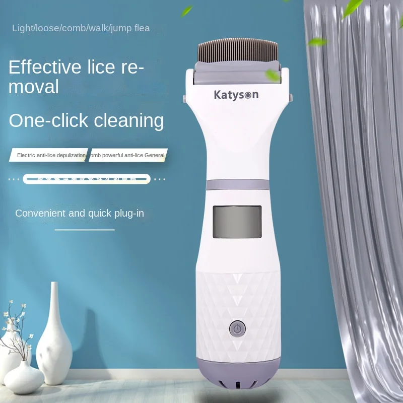 

Pet Supplies Pet Electric Flea Comb Lice Grabber Hair Cleaner Lice Grabber Pet Lice Comb Lice Remover Dog Products