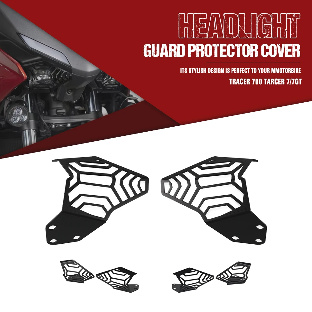 

Motorcycle Headlight Head Light Guard Protector Cover Protection Grille FOR YAMAHA TRACER 700 TARCER 7 TARCER 7GT 2020 2021 2022