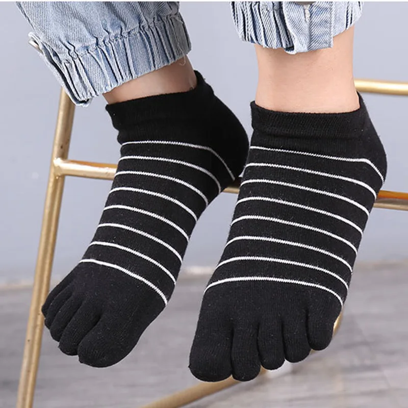 

Носки женские хлопковые с пятью пальцами, 5 пар