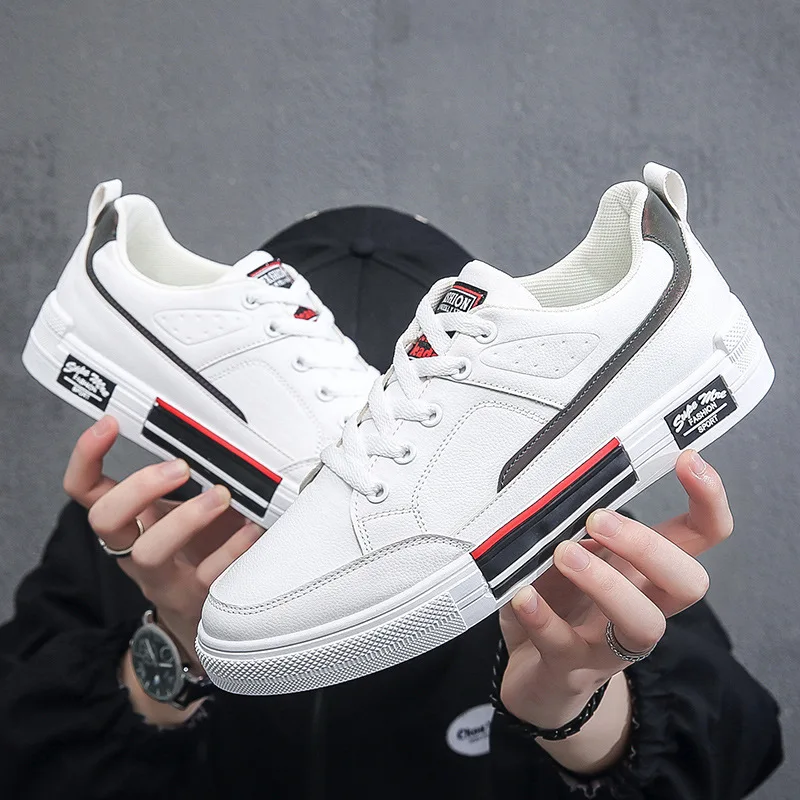 

Кеды мужские универсальные, Вулканизированная плоская подошва, Спортивная простая обувь для бега, повседневные уличные кроссовки