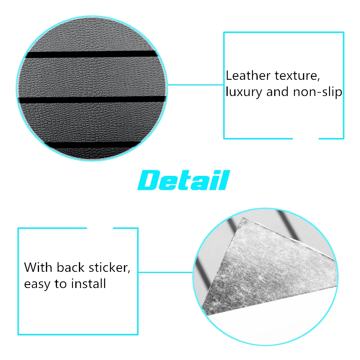 Настил Тиковый самоклеящийся темно-серый 2400x900x6 мм