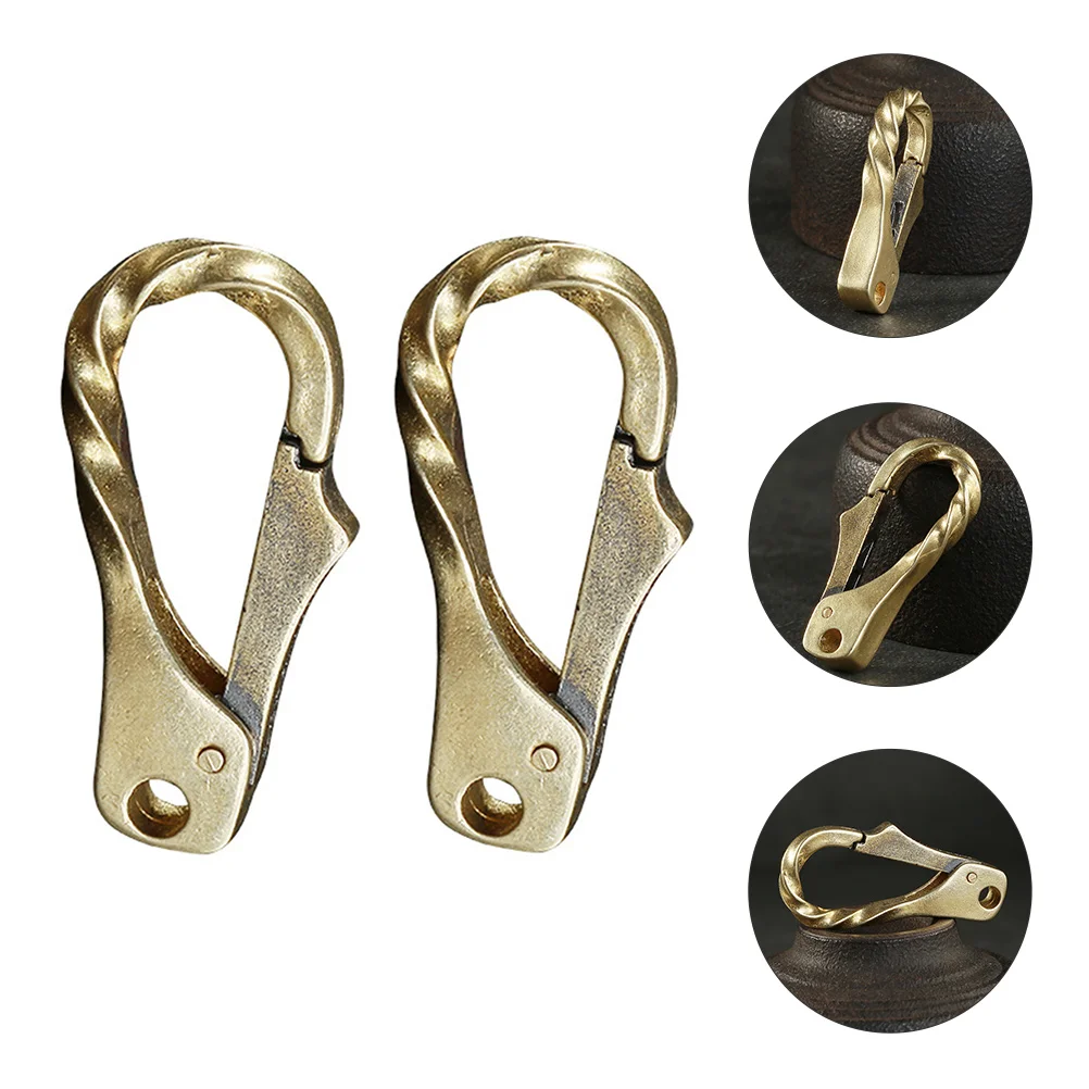 

Brass Buckle Key Chain Clasps Pet Collar Buckles Handmade Keychain DIY Craft Crafts Gold necklace