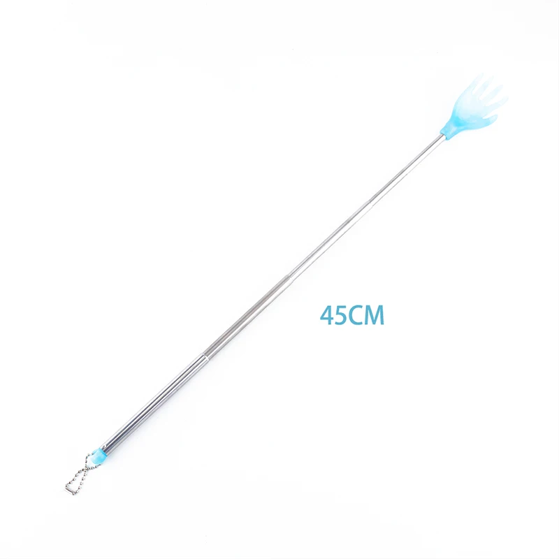 Телескопический скребок из нержавеющей стали массаж спины зуд антимассажная