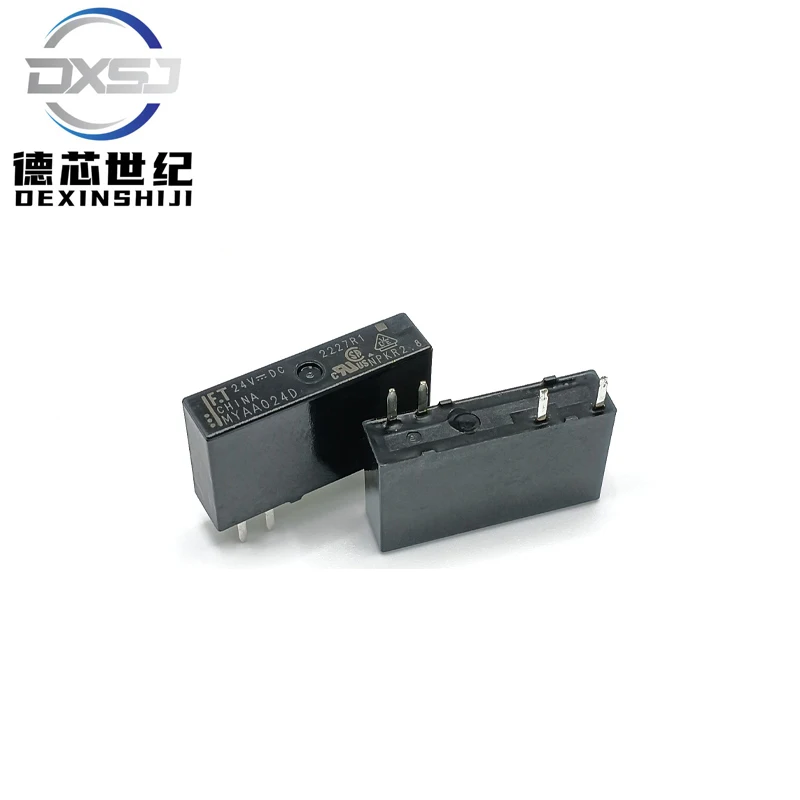Оригинальное силовое реле Fujitsu Takamizawa MYAA024D MYAA005D Реле 24 В 4-контактное 5 А