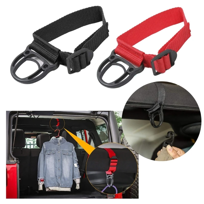 

4 шт., универсальные регулируемые Крючки на крышу автомобиля