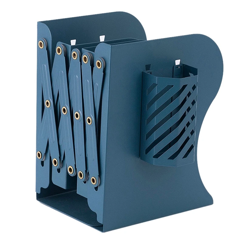 

Bookends Magazine Storage Holder Book Stand Rack Pen Holder Office Table Accessories