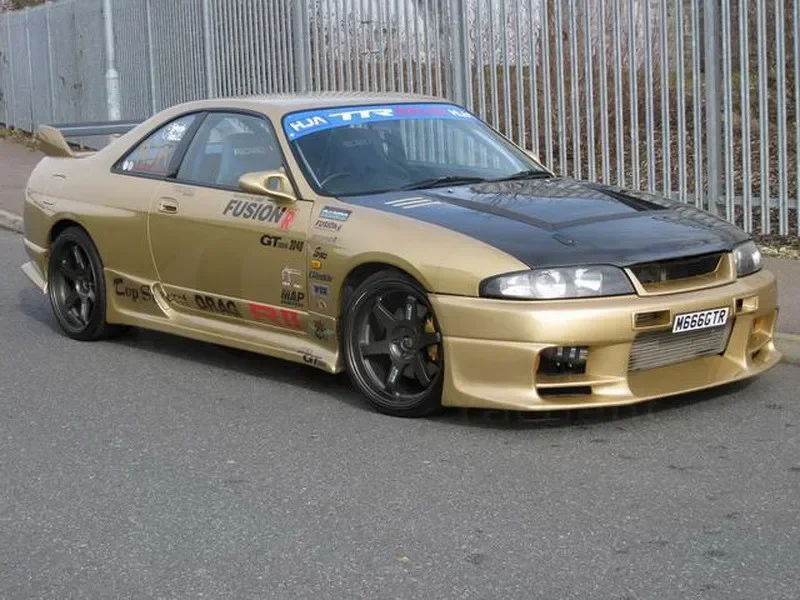 Фото Капот из карбона для тюнинга автомобиля, подходит для Skyline R33 GTR 1995-1998 годов выпуска, стиль TS. №5