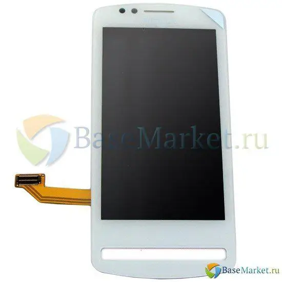 ЖК-Дисплей для Nokia 700 RM-670 в сборе с тачскрином белый копия оригинала сенсорным
