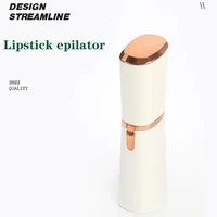 women epilator hair removal lipstick epilator for ladies facial body painless trimmer shaver easy to carry used at home