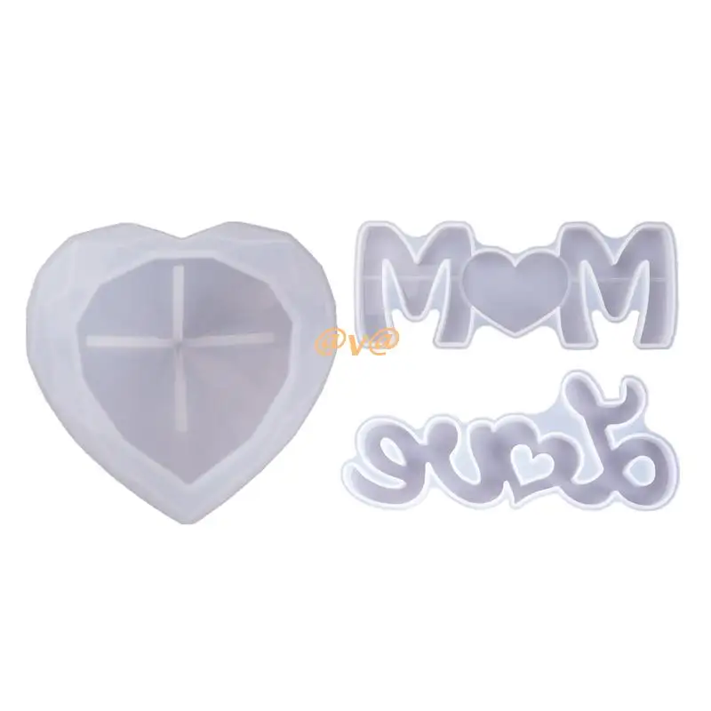 

Формы силиконовые для эпоксидной смолы, 3 шт.