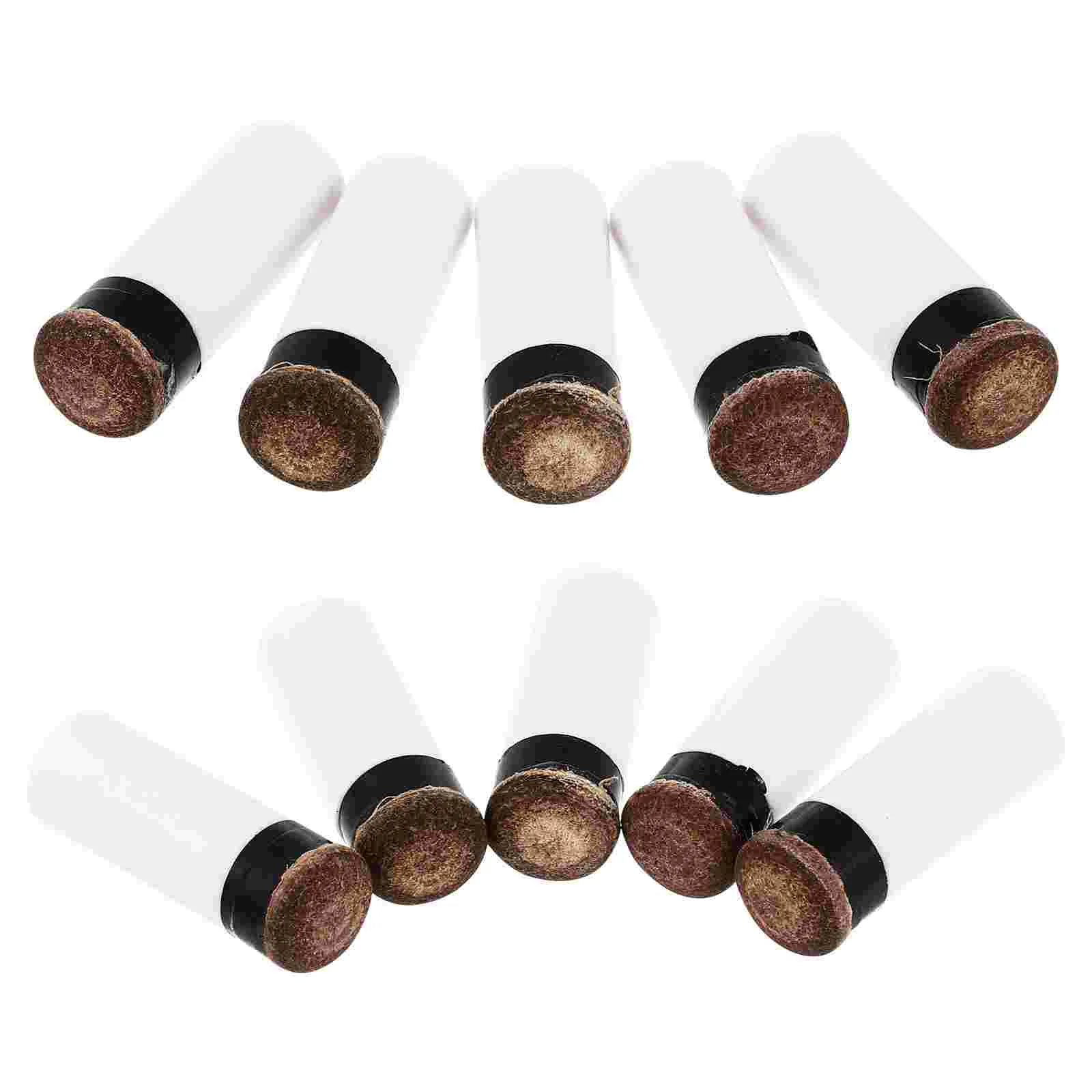 

10Pcs Billiard Cue Tip Billiard Cue Ferrules Billiards Stick Accessory Billiard Ferrules Billiard Parlor Cue Home