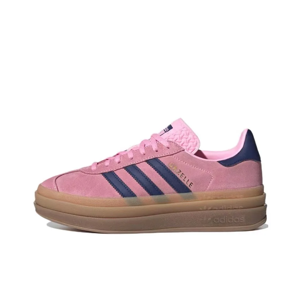 Adidas Originals Gazelle Bold Повседневные противоскользящие износостойкие женские туфли на