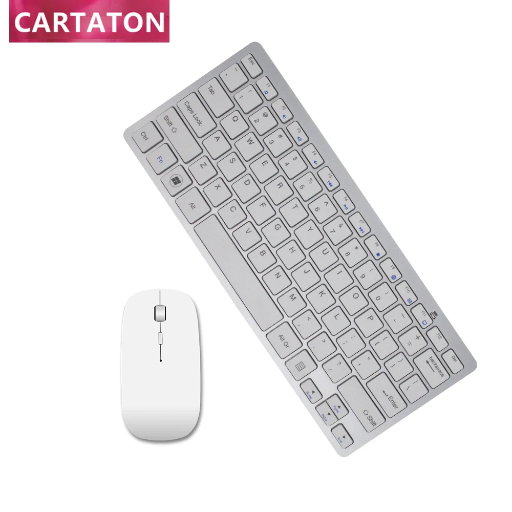 Дешевая беспроводная клавиатура и мышь для ноутбука |