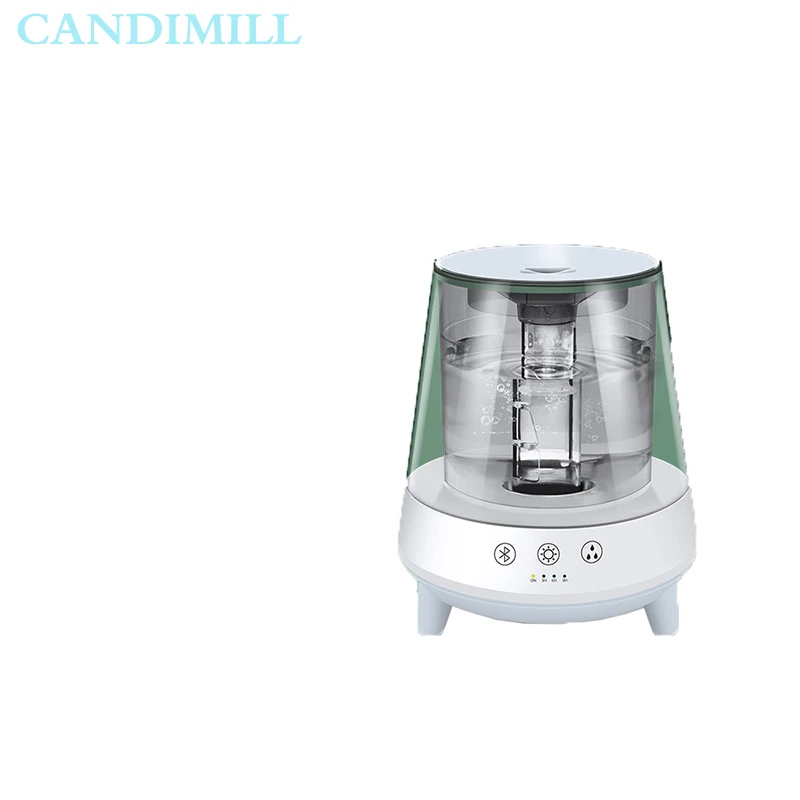 Ultrasonic Atomization Fumigation Machine Household Mute Humidifier Bluetooth Remote Control With LED Light