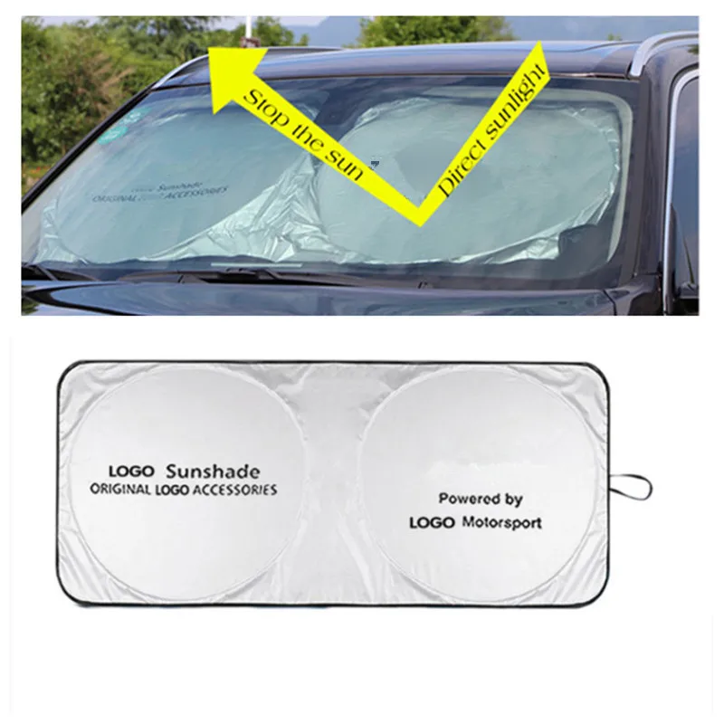 Солнцезащитные очки на лобовое стекло автомобиля наклейка аксессуары для BMW X5 X3 X6