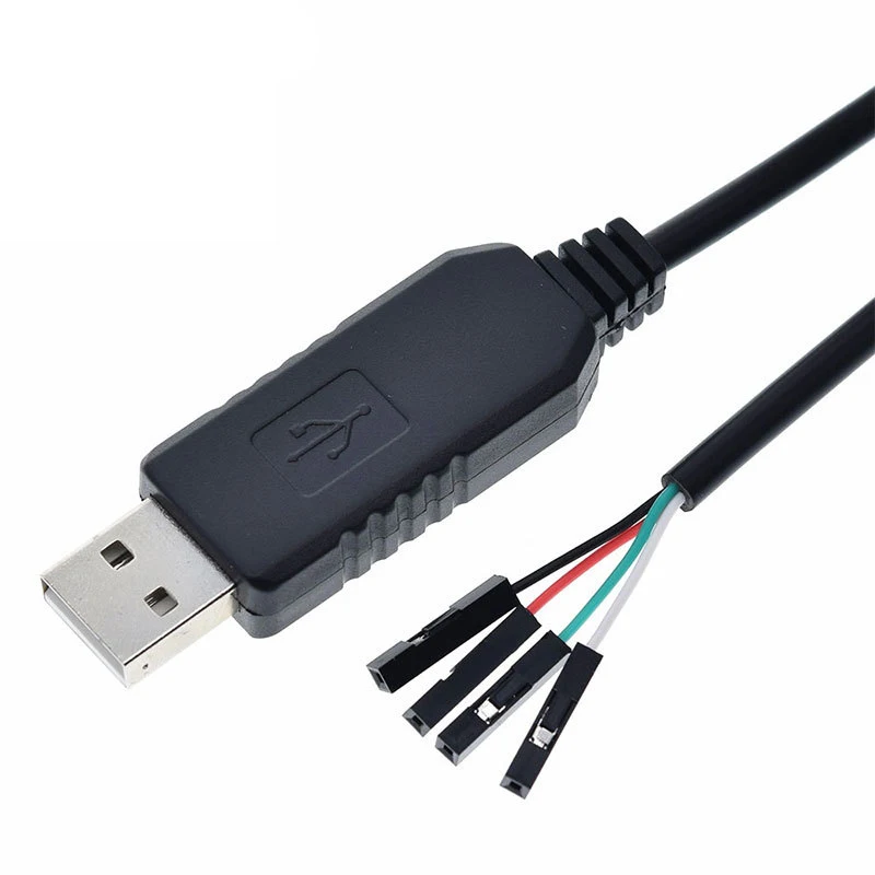 1/2 ~ 50/100 шт. 1 м PL2303HX USB к TTL RS232 модуль обновление USB к последовательному порту кабель для загрузки Средний девять щеточный кабель