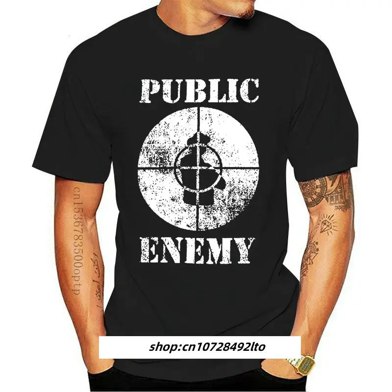 

New Clothing LXYTX 2021 Public Shirt Enemy Hip Hop Rap Group T Shirts