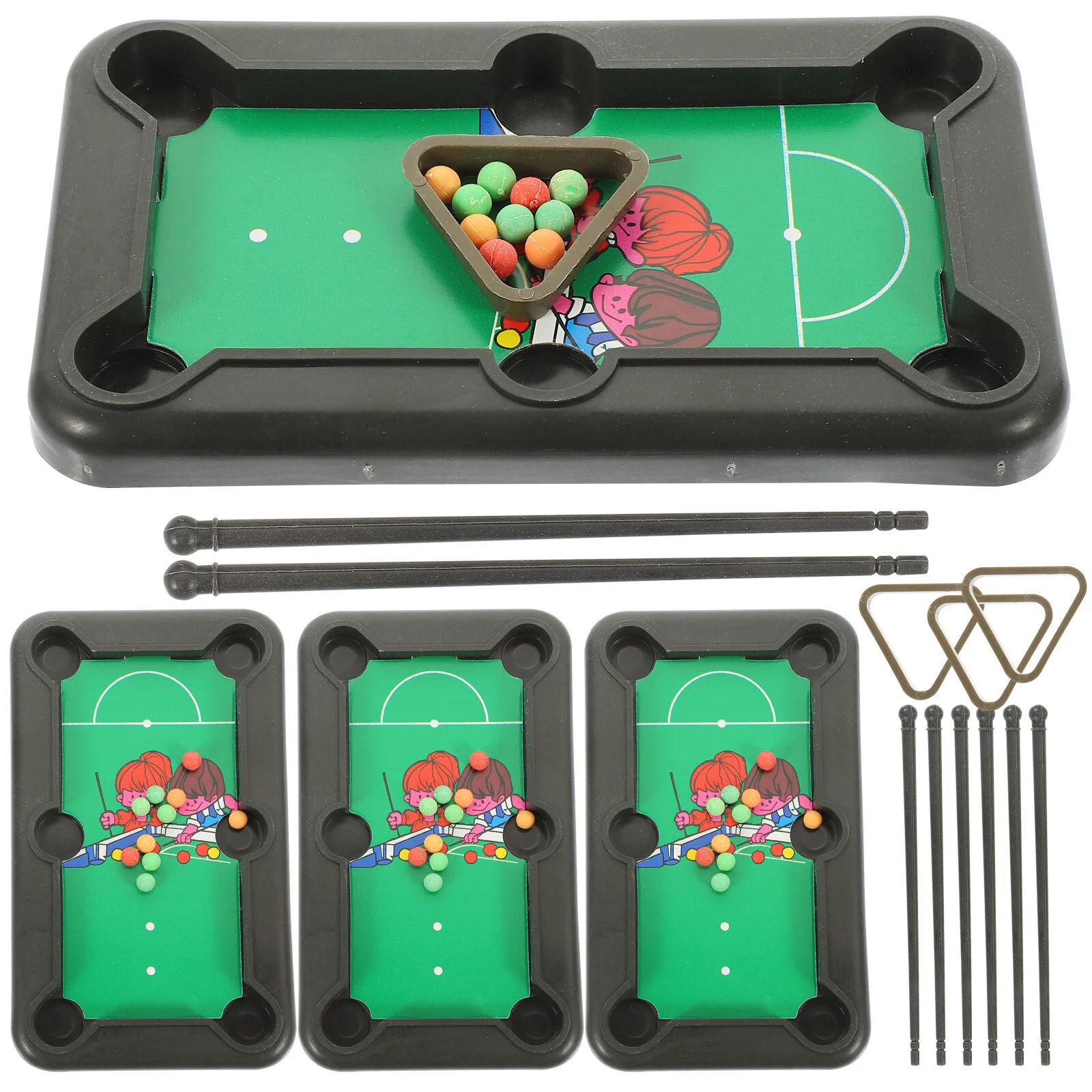 

Game Table Mini Billiard Toy Gaming Desk For Kids Children's Household Tabletop